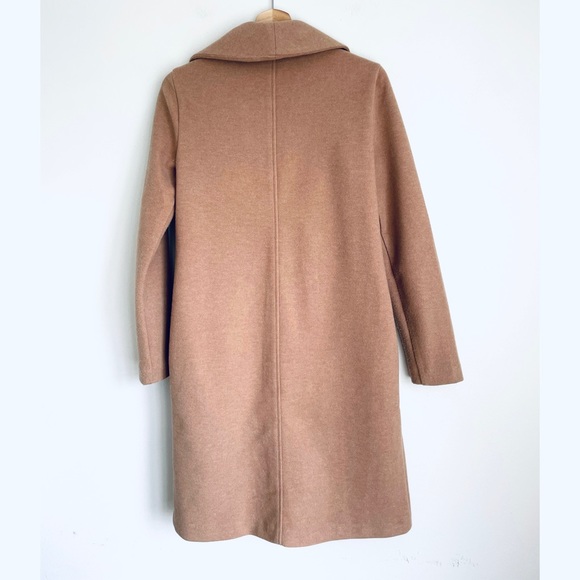 Joie • Shawl Collar Boyfriend Coat in Sand - Picture 4 of 6